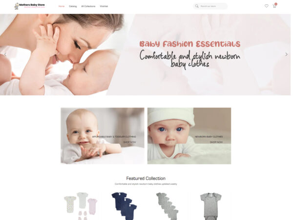 Baby Wear Dropshipping Store