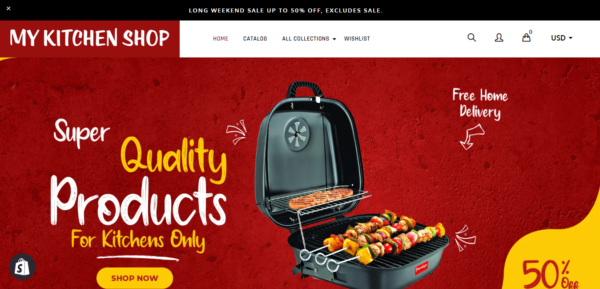 Kitchen Dropshipping Store