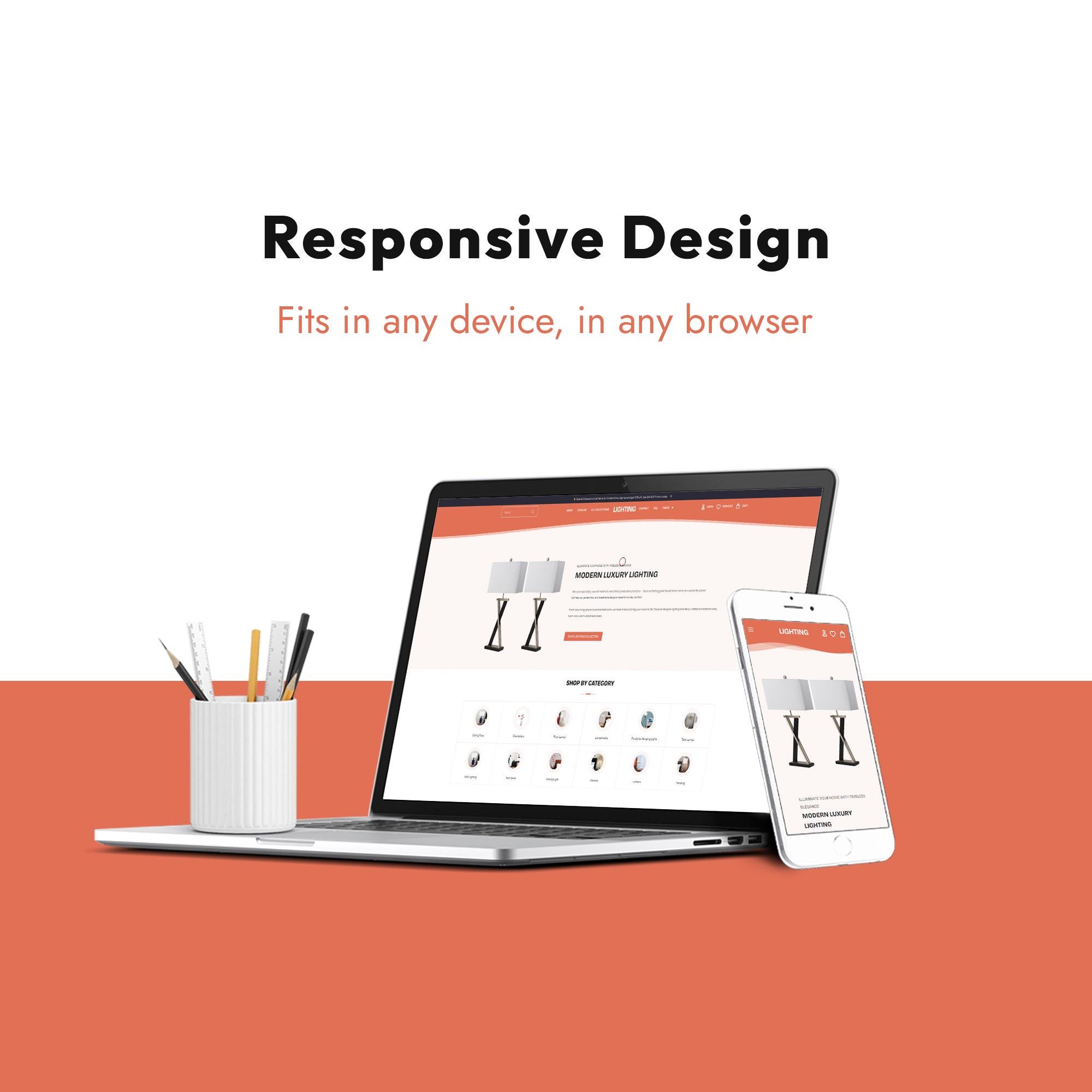 Lights and Home Decor Shopify Theme | Responsive Design | Fast Loading | Easy Setup | Free Installation | Lifetime Free Support | Exclusive