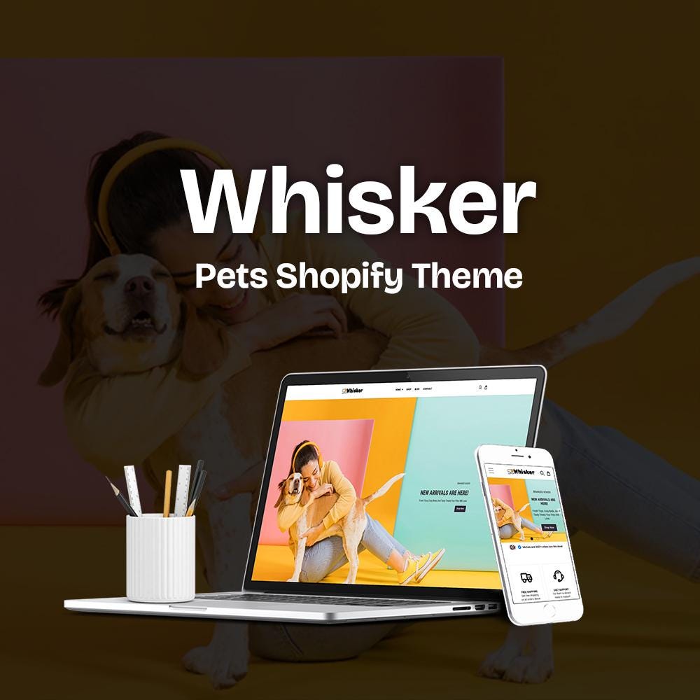 Pet Shopify Theme | RTL | Dark Template | High Conversion | Free Installation | Lifetime Support | Easy Setup | Exclusive