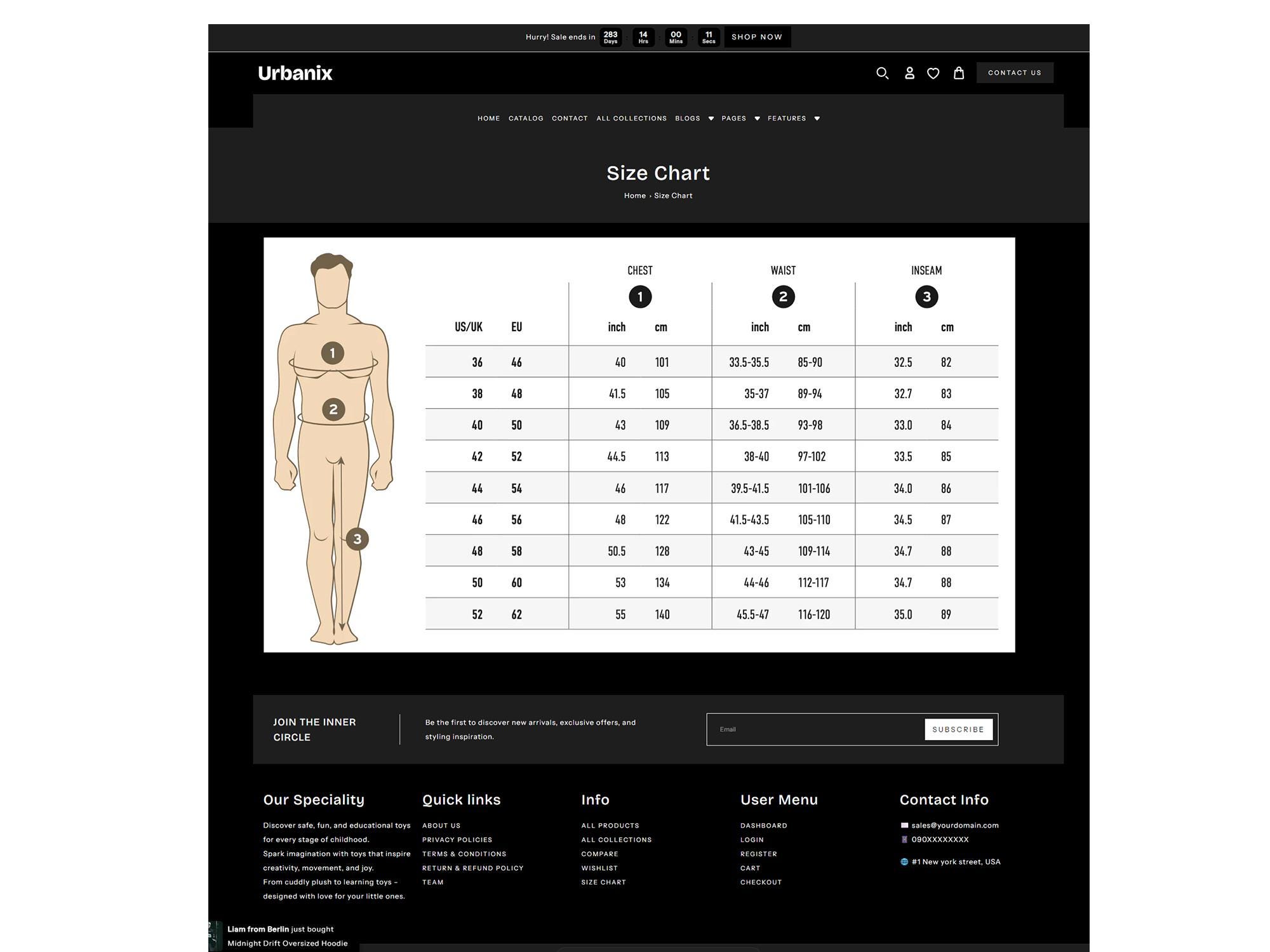 Luxury Streetwear Shopify Theme | High-end streetwear Template | Exclusive Shopify 2.0 | Fashion Shopify Black Template